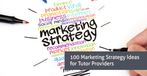 marketing strategy ideas for tutoring