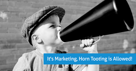 toot your horn for marketing your tutoring company