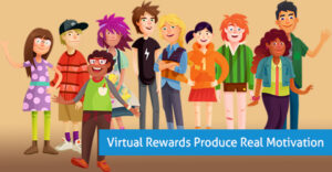motivation for tutoring with virtual rewards