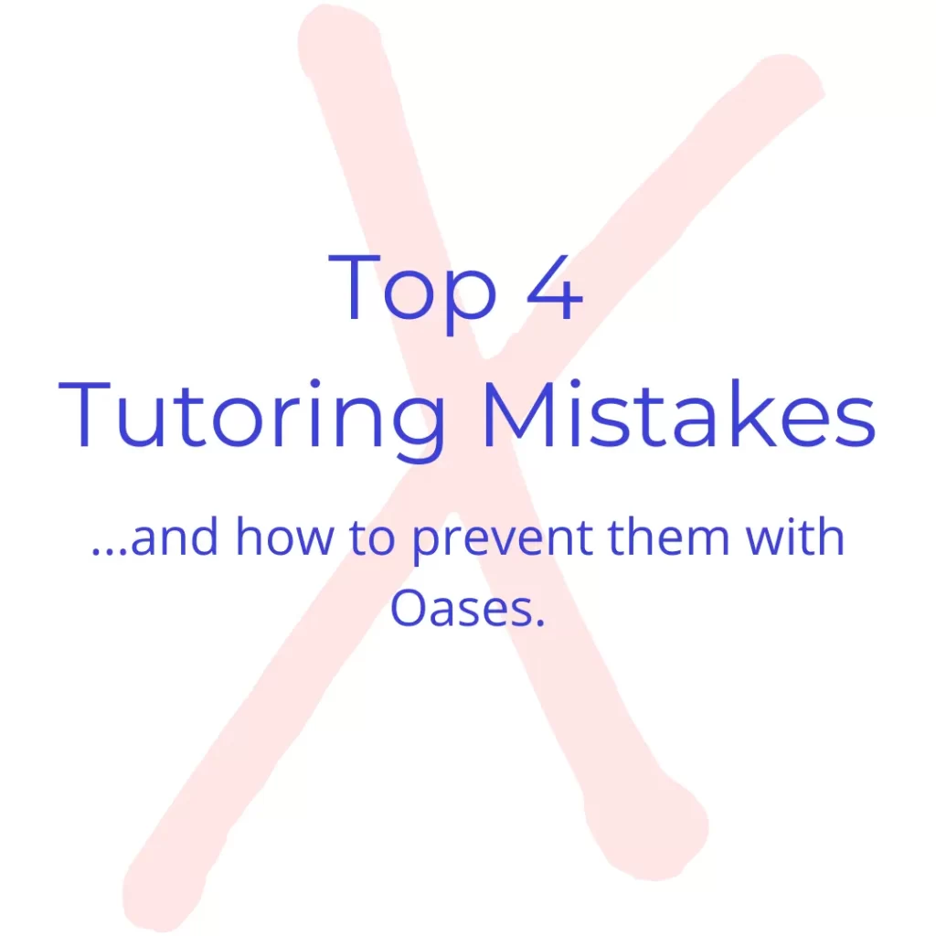 tutoring mistakes