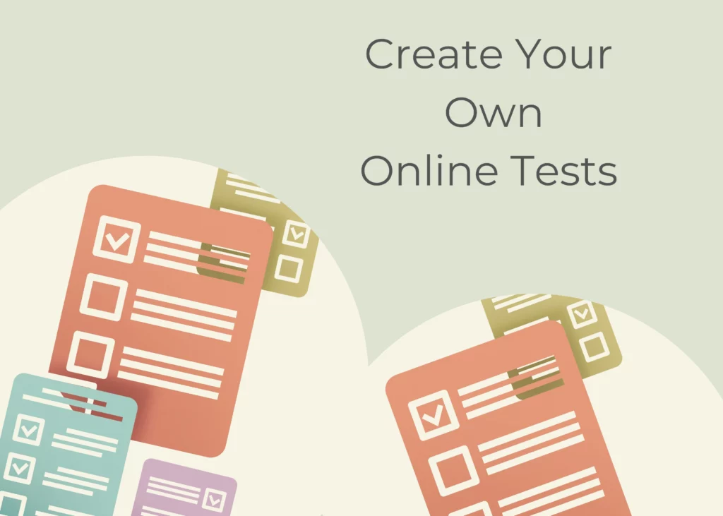 Creating online tests