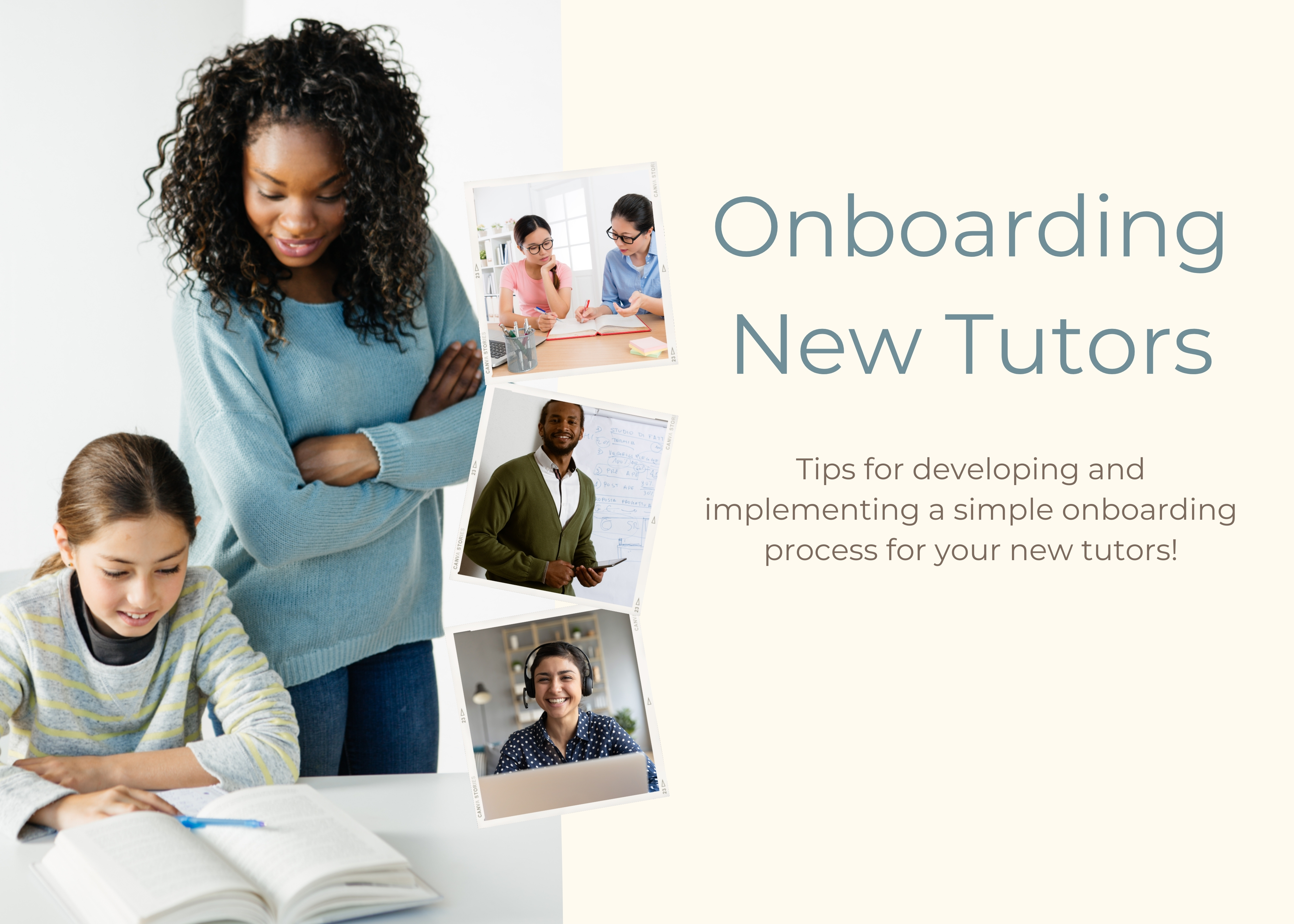 how to onboard new tutors