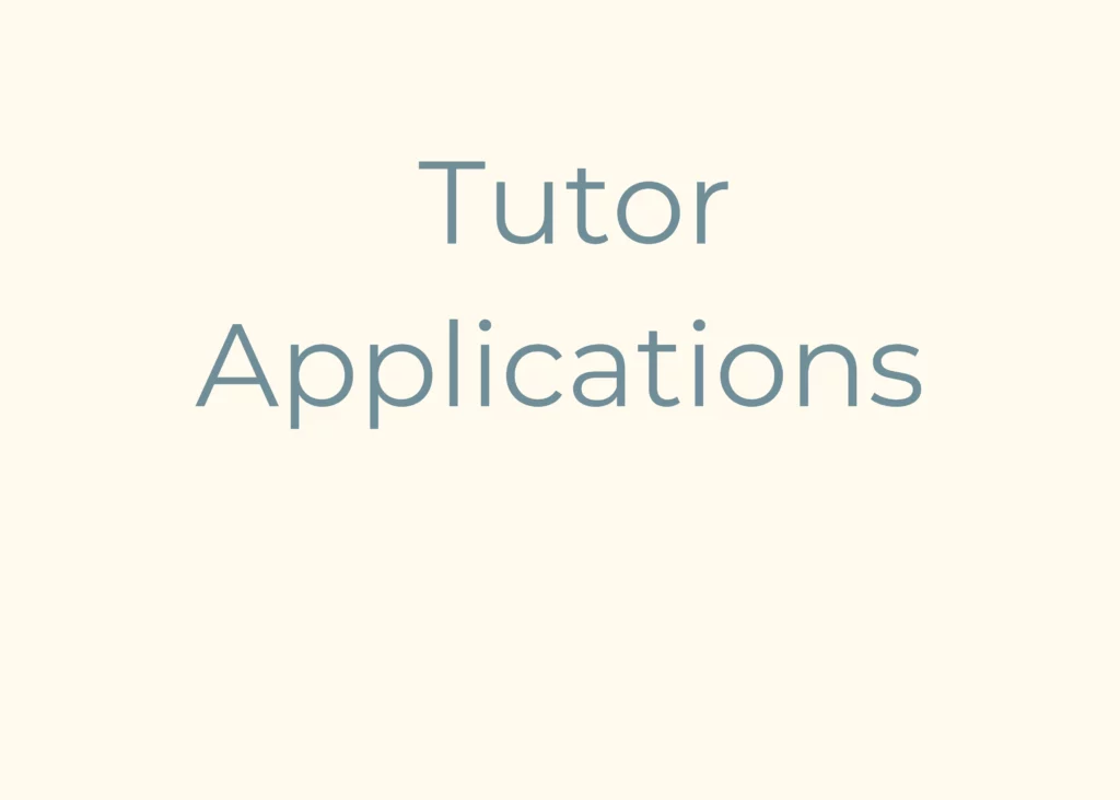 setting up new tutors