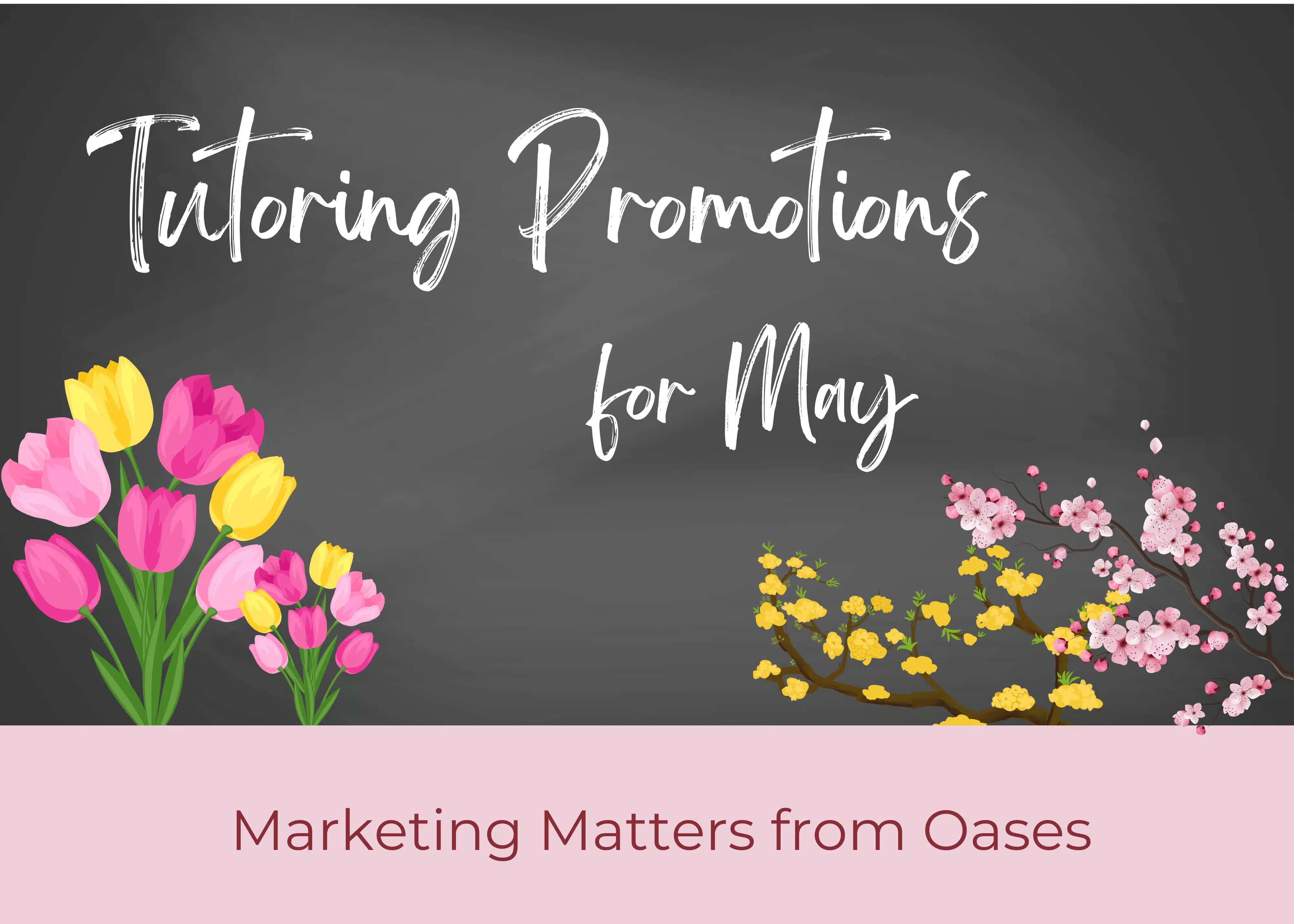 tutoring promotions for may