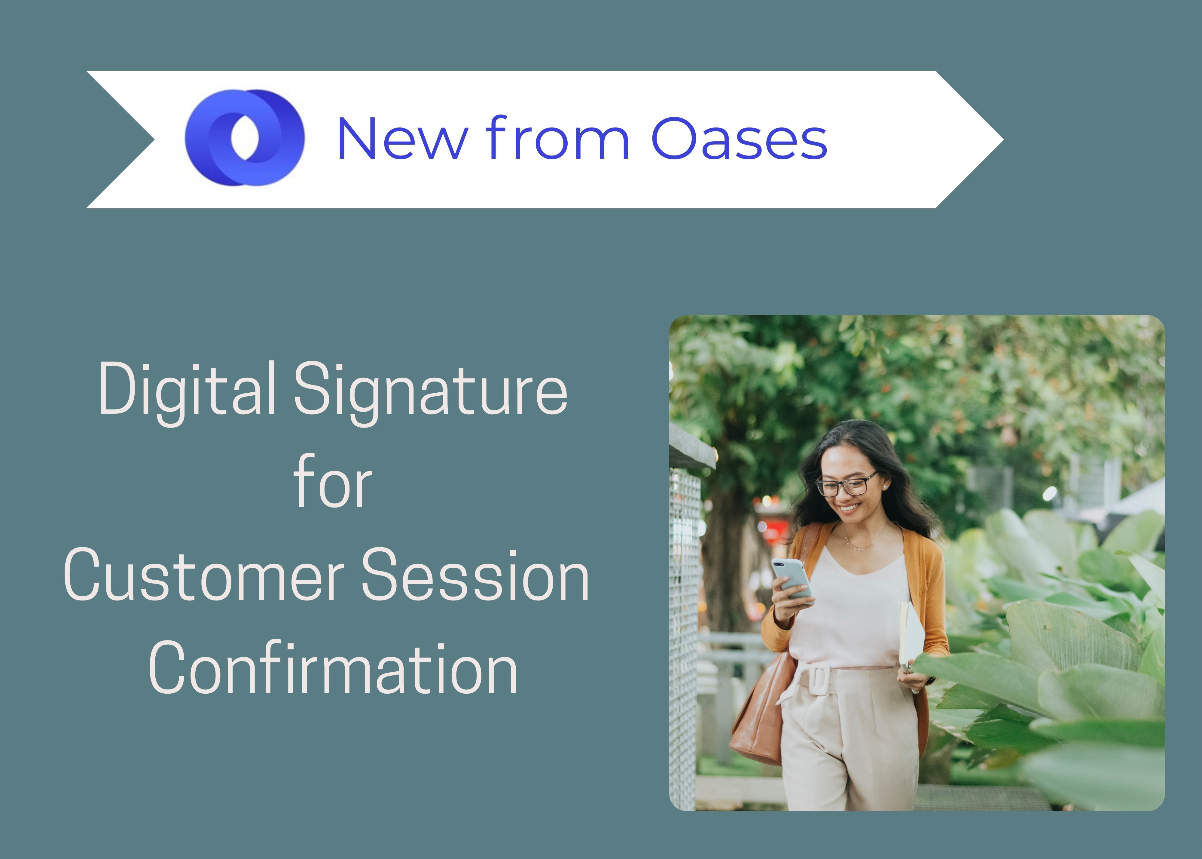 digital session confirmation, digital signature