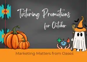 Tutoring Promotions for October