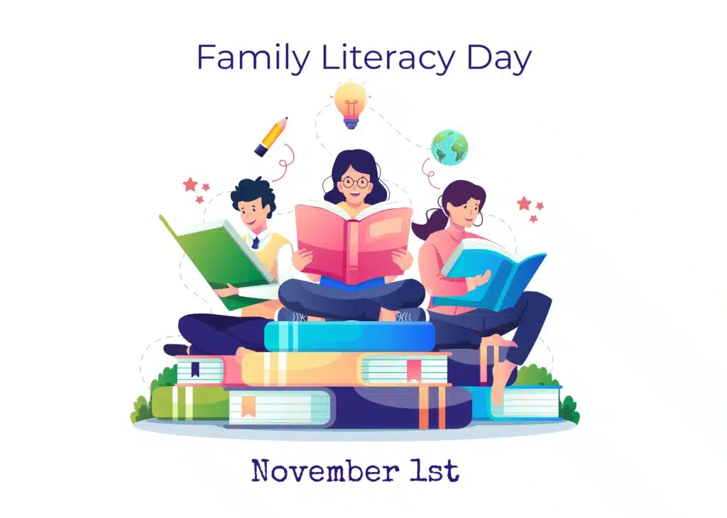 Tutoring marketing for November, Family Literacy Day