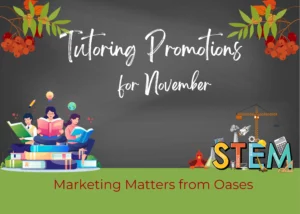 Tutoring Promotions for November