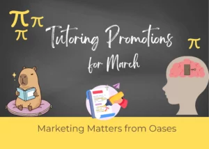 Tutoring Promotions for March